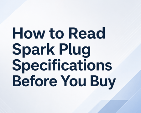 Cómo leer las especificaciones de Spark Plug antes de comprar
