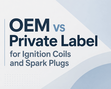 OEM vs Private Label para bobinas de ignición y bujías de ignición