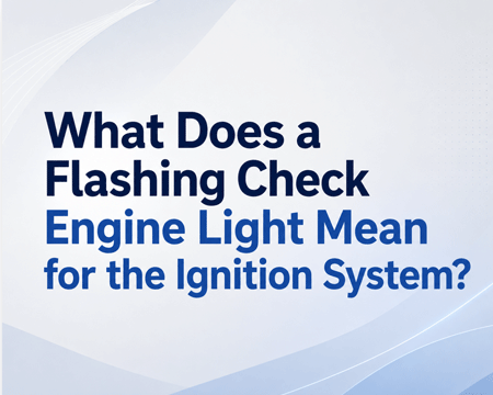 ¿Qué significa una luz de verificación del motor intermitente para el sistema de ignición?